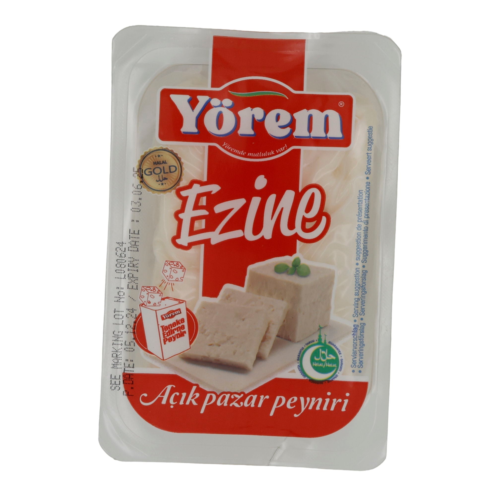 Feta-Käse Yörem Ezine Açık Pazar Peynir | Traditionell | Türkischer Feta-Käse | 200 g YOEREM